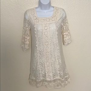 Moussy off white dress